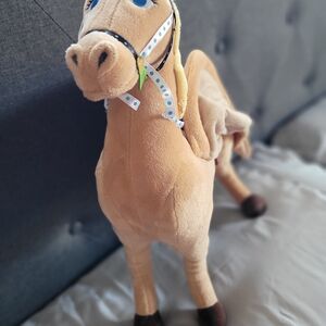 Pegasus, from Hercules. 16" version of the flying horse, EUC HORSE Plush